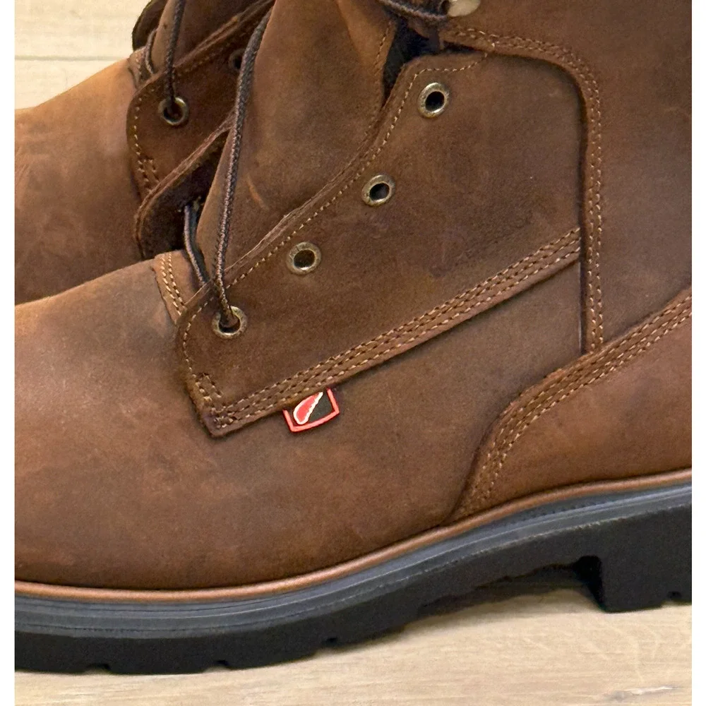 NEW RED WING 400 DYNAFORCE 8-INCH WATERPROOF SOFT TOE BOOTS SZ 11 D